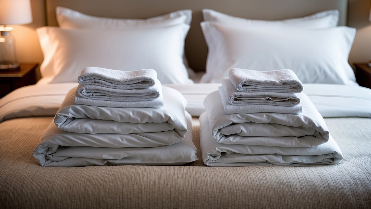 Roupa de cama branca